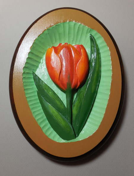 tulip relief pattern